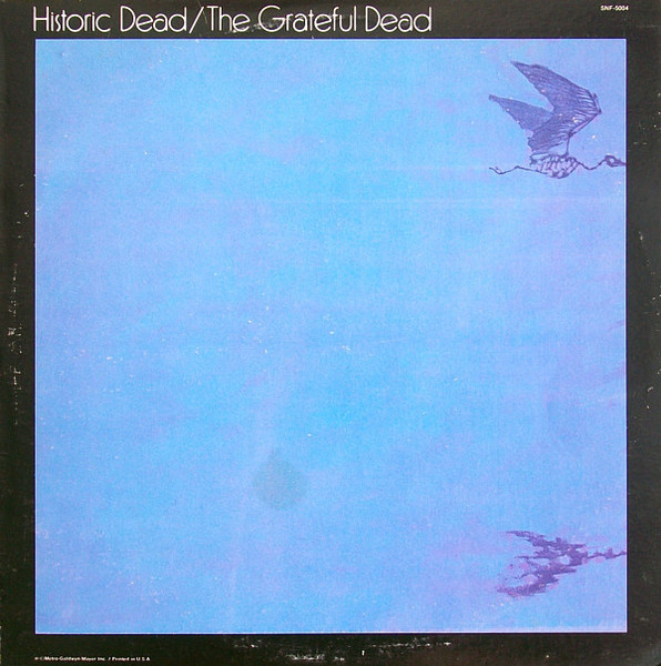 The Grateful Dead – Historic Dead (1971, Vinyl) - Discogs