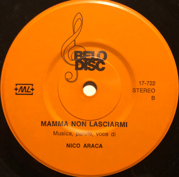 télécharger l'album Nico Araca & The Moon's Cars - Mamma Non Lasciarmi I Tuoi Tormenti