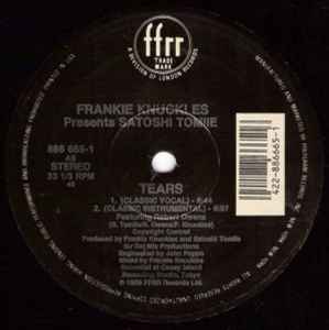 Frankie Knuckles Presents Satoshi Tomiie - Tears (Vinyl, US, 1989 
