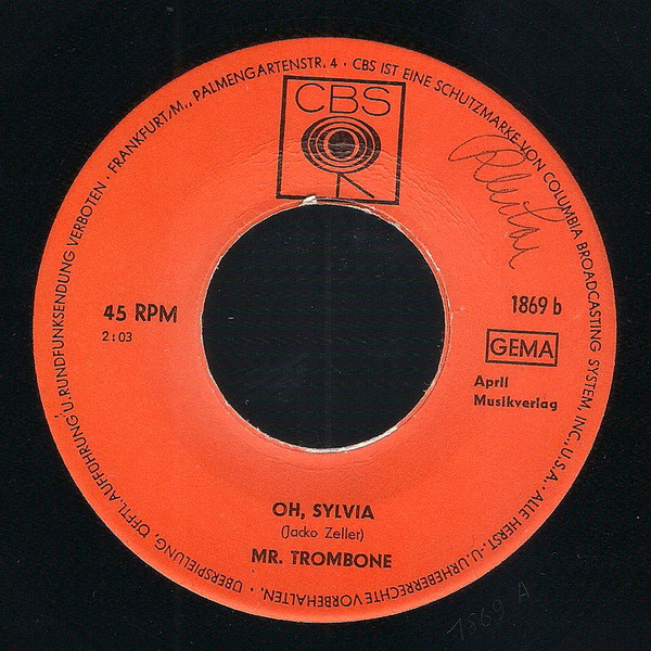 télécharger l'album Mr Trombone - Cabalgata Oh Sylvia