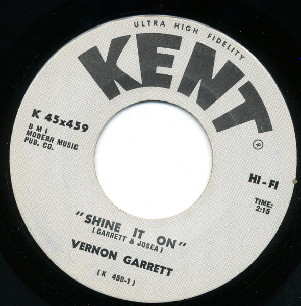 Vernon Garrett – Shine It On / Things Are Lookin' Better (1967