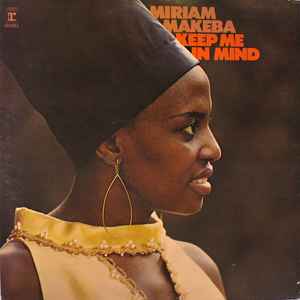 Miriam Makeba - Keep Me In Mind album cover