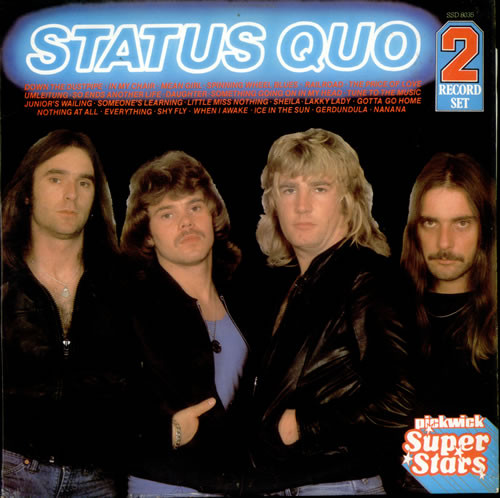 Обложка конверта виниловой пластинки Status Quo - Status Quo - Super Stars