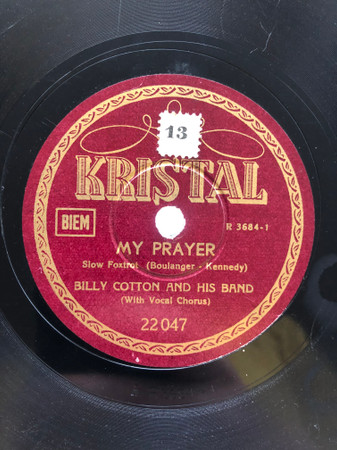 lataa albumi Billy Cotton And His Band - My Prayer Wishing