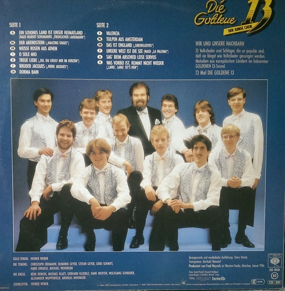 lataa albumi Download Die Goldene 13 Der Junge Chor - Wir Und Unsere Nachbarn album