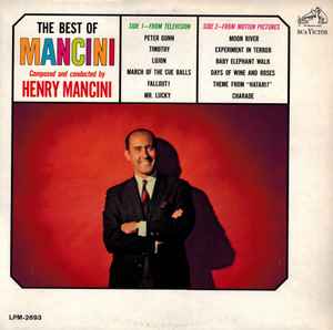 Henry Mancini - The Best Of Mancini album cover