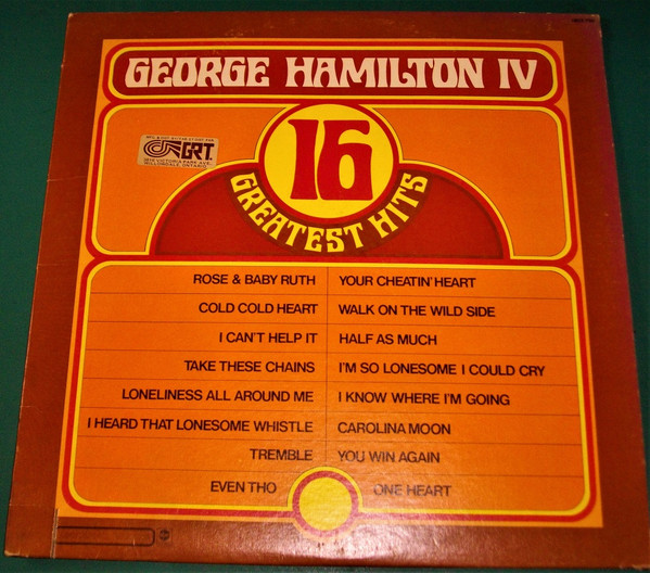 George Hamilton IV – The Country Sounds Of (1976, Vinyl) - Discogs