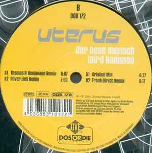 Uterus - Der Neue Mensch Wird Kommen album cover