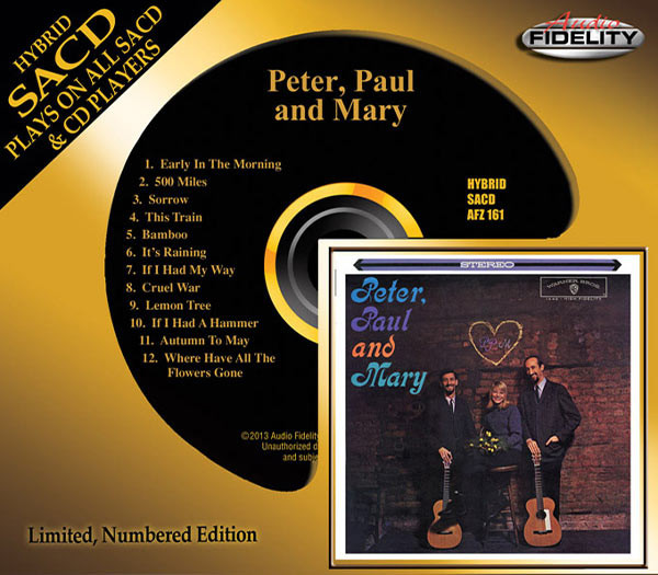 Peter, Paul And Mary – Peter, Paul And Mary (2014, SACD) - Discogs