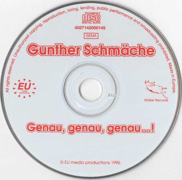télécharger l'album Gunther Schmäche - Genau genau genau