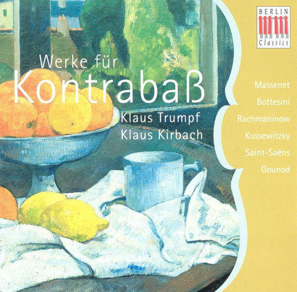 baixar álbum Klaus Trumpf - Werke für Kontrabaß