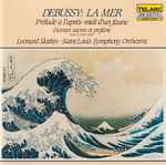 Cover of La Mer · Prélude À L'Après-midi D'Un Faune · Danses Sacrée Et Profane, 1983, CD
