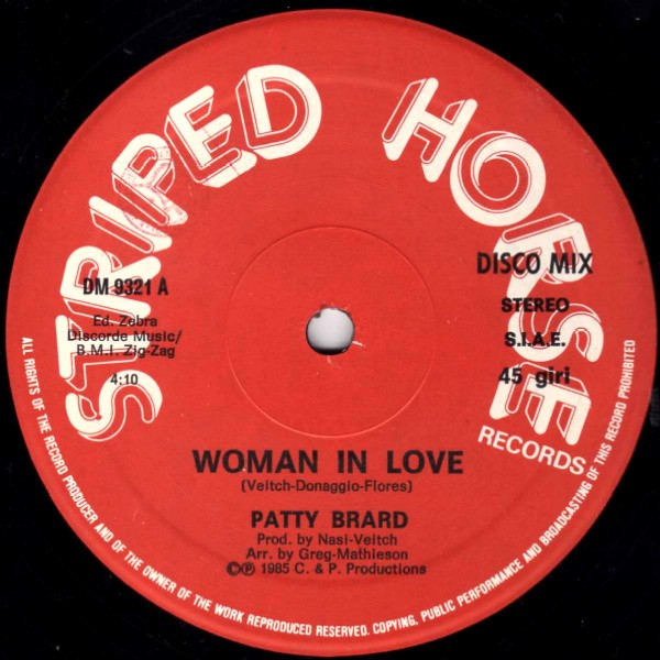 last ned album Patty Brard - Woman In Love