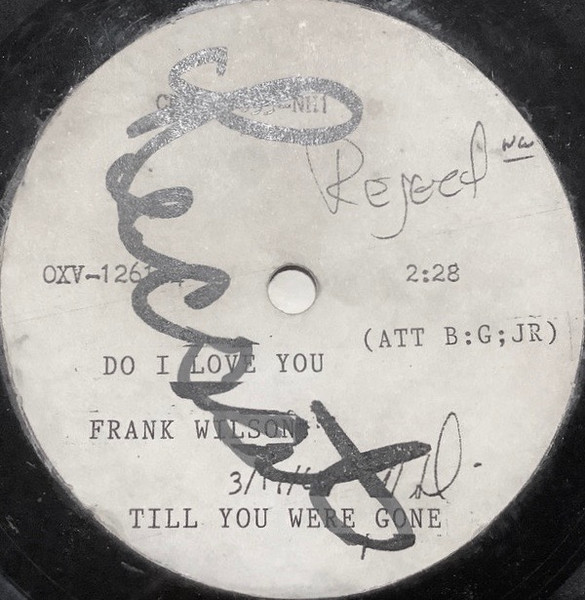 Frank Wilson - Do I Love You (Indeed I Do) | Releases | Discogs