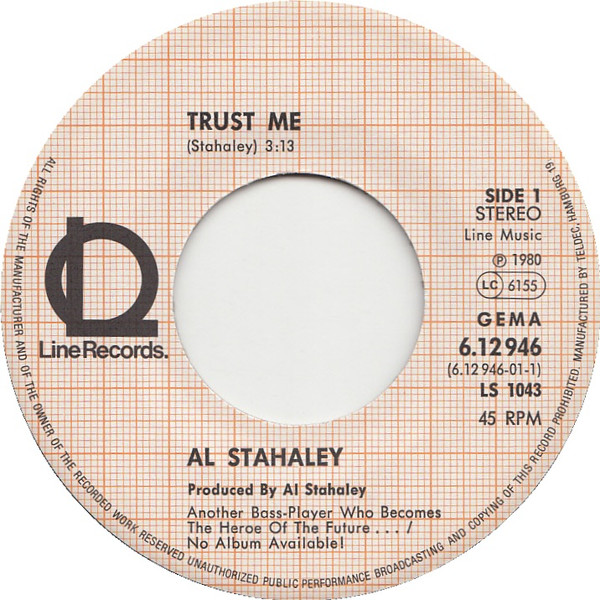 lataa albumi Al Stahaley - Trust Me Hot Rods Cool Woman