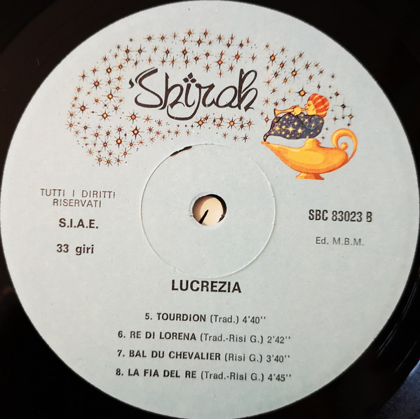 télécharger l'album Bürabaciu - Lucrezia