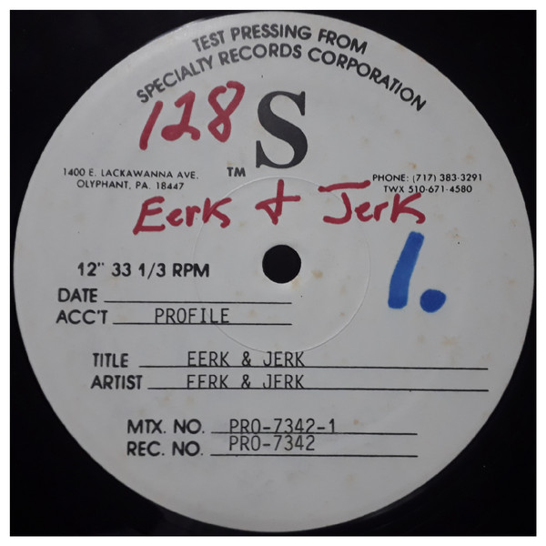 Album herunterladen Eerk & Jerk - Eerk Jerk