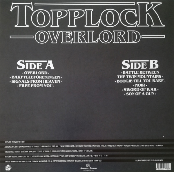 Album herunterladen Topplock - Overlord