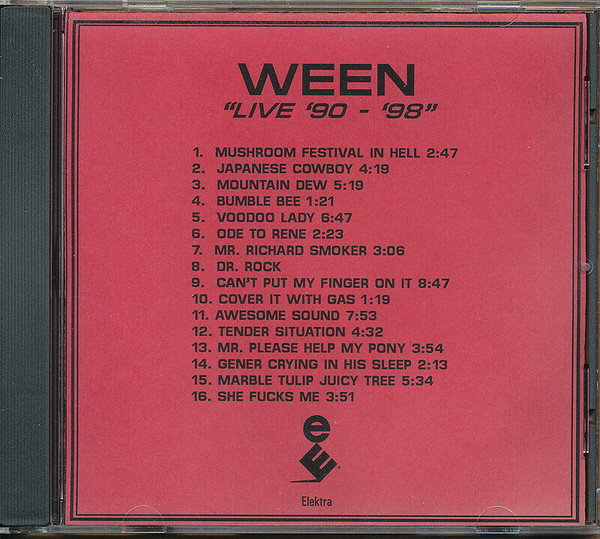 Ween - Paintin' The Town Brown: Ween Live '90-'98, Releases