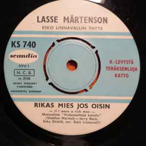 Lasse Mårtenson - Rikas Mies Jos Oisin album cover