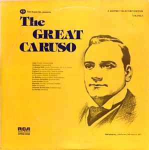 Enrico Caruso The Great Caruso 1974 Vinyl Discogs