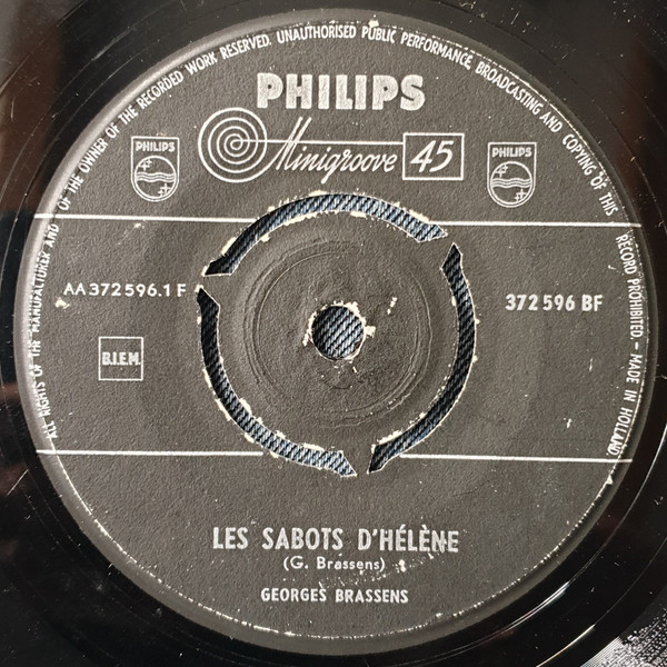 Album herunterladen Georges Brassens - Les Sabots DHélène Auprès de Mon Arbre