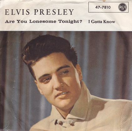 Elvis Presley – Are You Lonesome Tonight? (1960, Vinyl) - Discogs