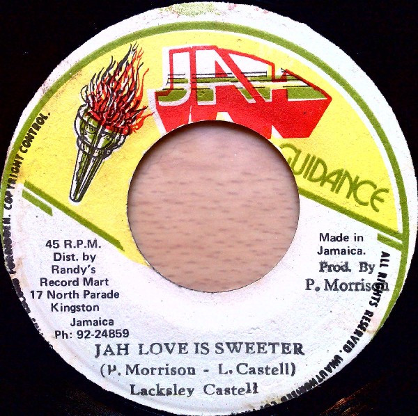 Lacksley Castell – Jah Love Is Sweeter (1979, Vinyl) - Discogs