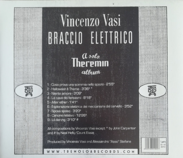 descargar álbum Vincenzo Vasi - Braccio Elettrico