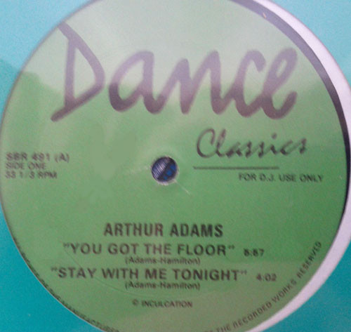 Arthur Adams / Kasso – You Got The Floor / Stay With Me Tonight