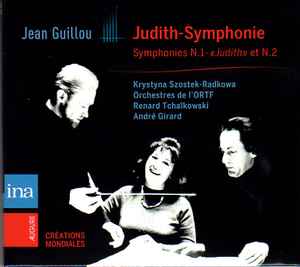 Pochette de l'album Jean Guillou - Judith-Symphonie