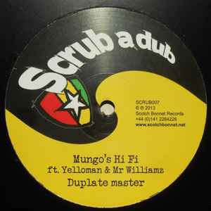 Dubplate Master - Mungo's Hi Fi