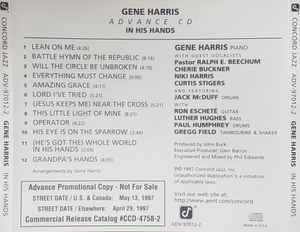 Gene Harris - In His Hands album cover