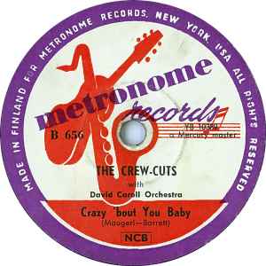 The Crew Cuts - Crazy 'Bout You Baby / Sh-Boom album cover