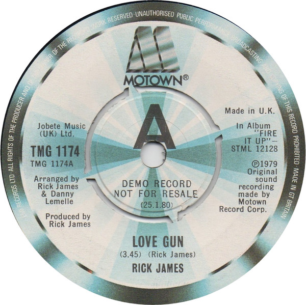 last ned album Download Rick James - Love Gun Stormy Love album