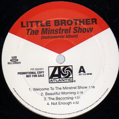 Little Brother – The Minstrel Show (2005, Vinyl) - Discogs