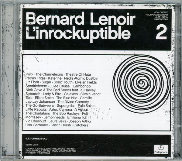 Sani Lenir Xxx Video - Bernard Lenoir â€“ L'Inrockuptible 2 (2013, Black Cover, CD) - Discogs