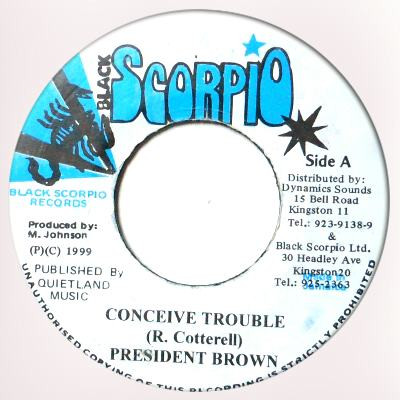 télécharger l'album President Brown Josie Mel - Conceive Trouble