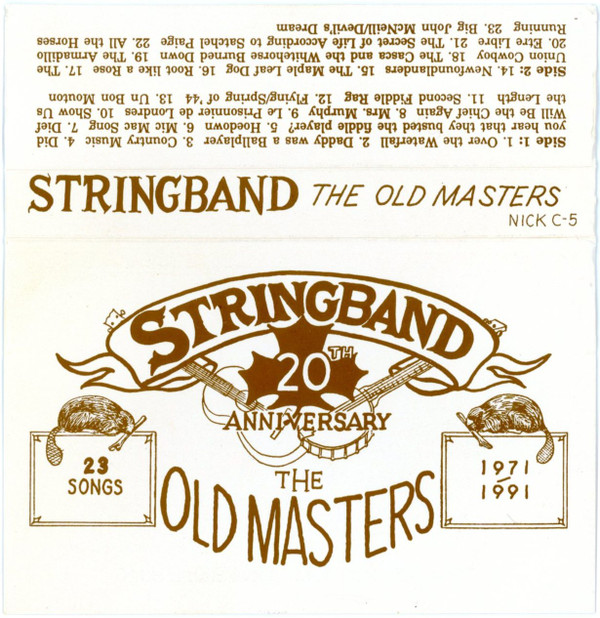 Album herunterladen Stringband - The Old Masters