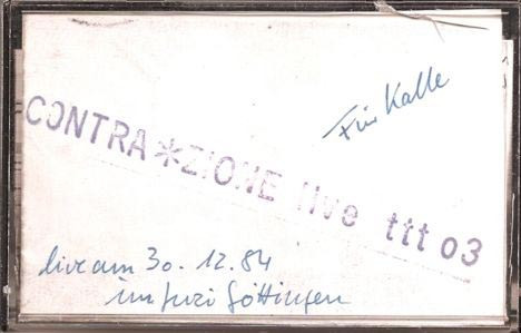 lataa albumi Contrazione - Live 1984 Göttingen