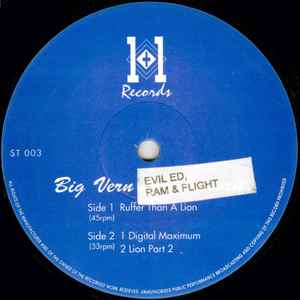 Big Vern - Ruffer Than A Lion / Digital Maximum album cover