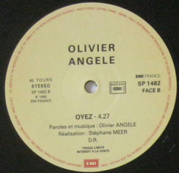ladda ner album Olivier Angèle - Oyez