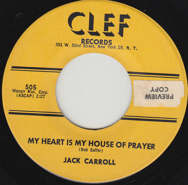 Album herunterladen Jack Carroll - My Heart Is My House Of Prayer