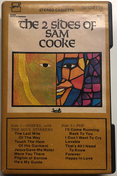 Sam Cooke The Two Sides Of Sam Cooke Clamshell case Cassette