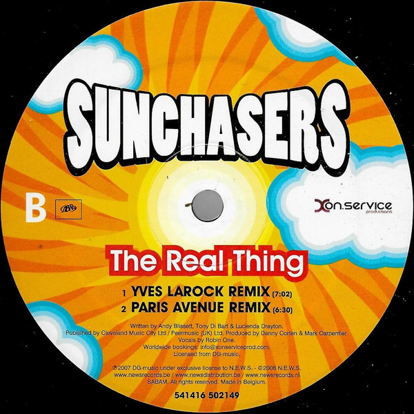 last ned album Sunchasers - The Real Thing