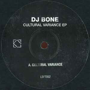 DJ Bone - Cultural Variance EP album cover