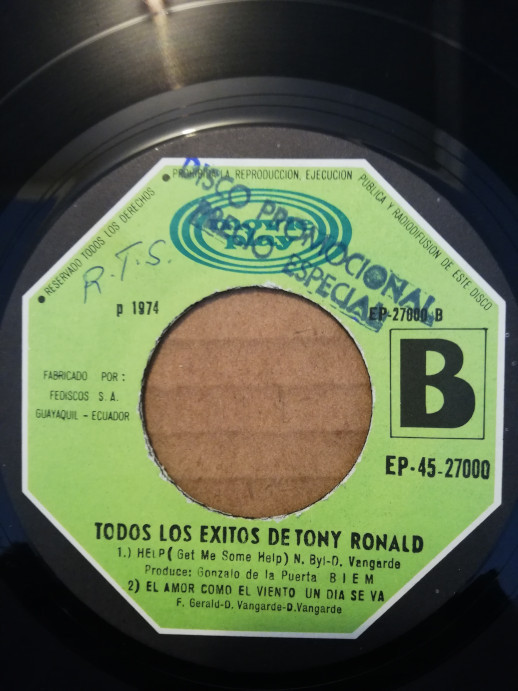 Album herunterladen Tony Ronald - Todos Los Exitos De Tony Ronald