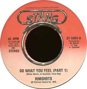 Rimshots – Do What You Feel (1976, 2nd Pressing, Vinyl) - Discogs