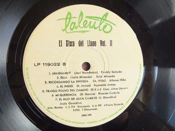 last ned album Various - El Disco Del Llano Vol2