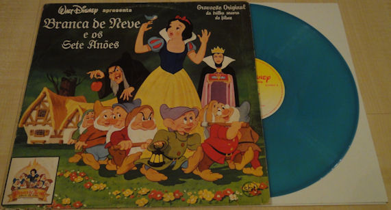 LP Branca de Neve E Os Sete Anões / Pedro e o Lobo, Playtoy Brinquedos